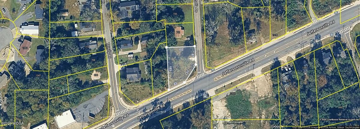 Not in Subdivision · 1324 Jeffersonville Road, Macon, GA 31217