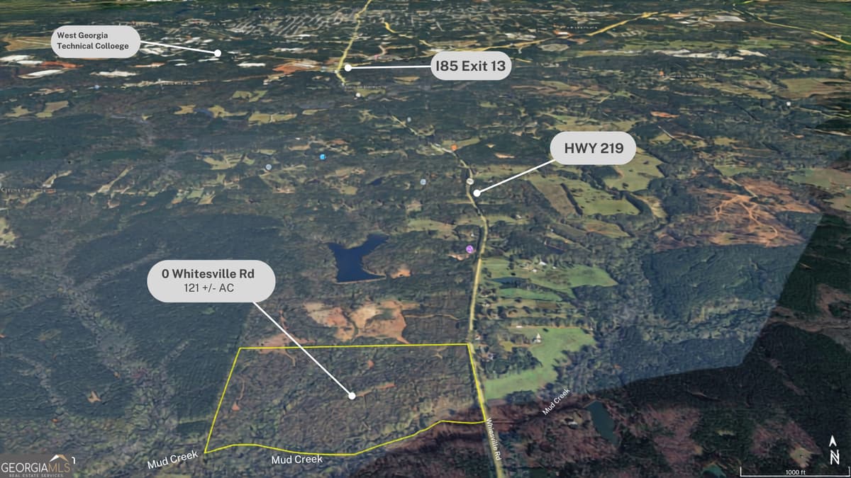 0 Whitesville Road, Lagrange GA 30240