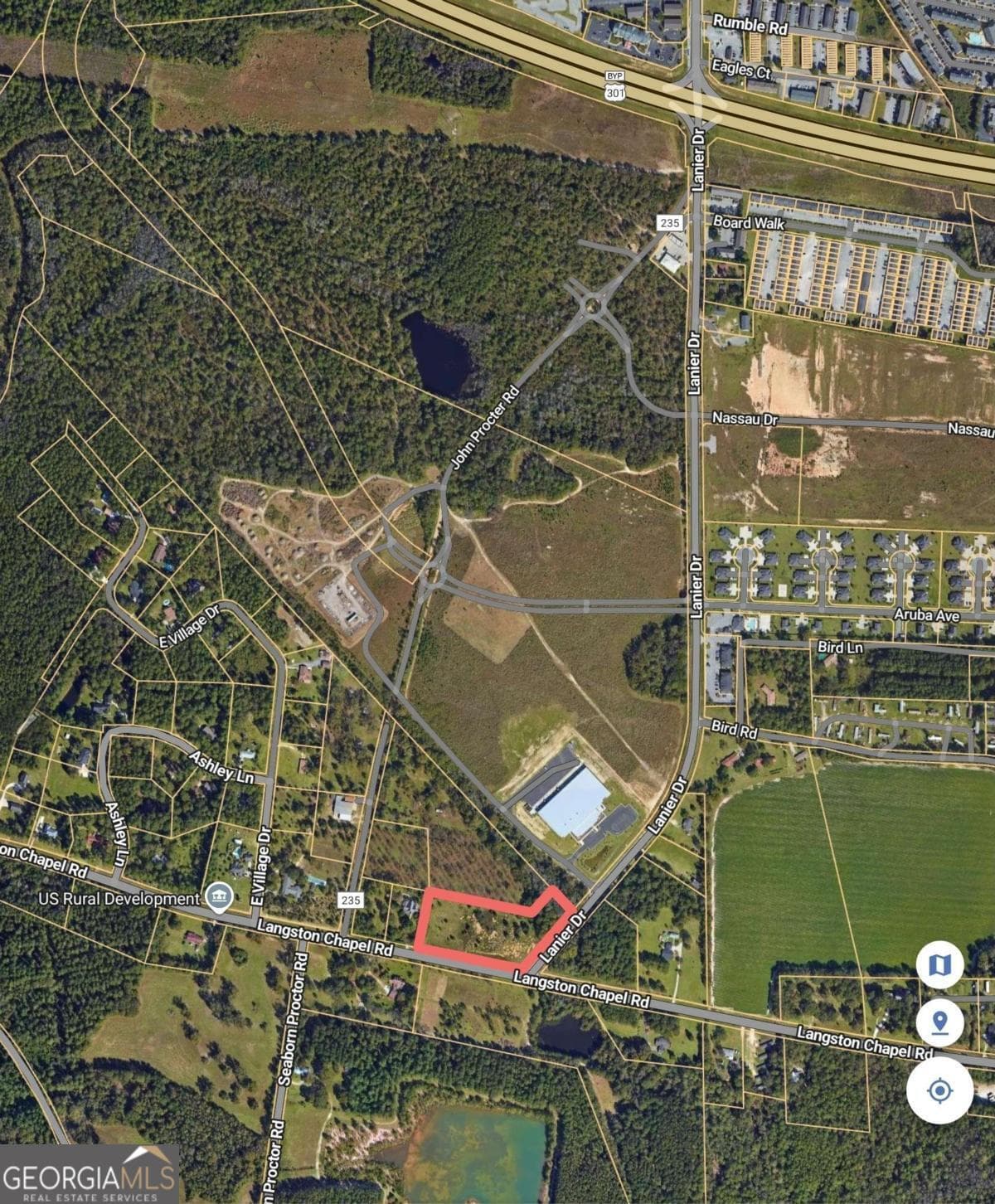 0 Langston Chapel & Lanier Dr Road, Statesboro GA 30458