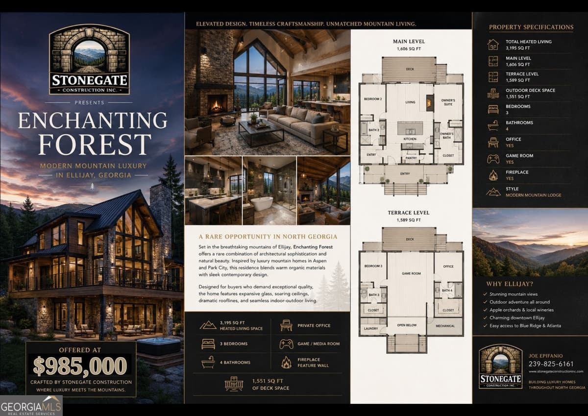 Bear's Paw · 35 Black Bear Ct, Ellijay GA 30536