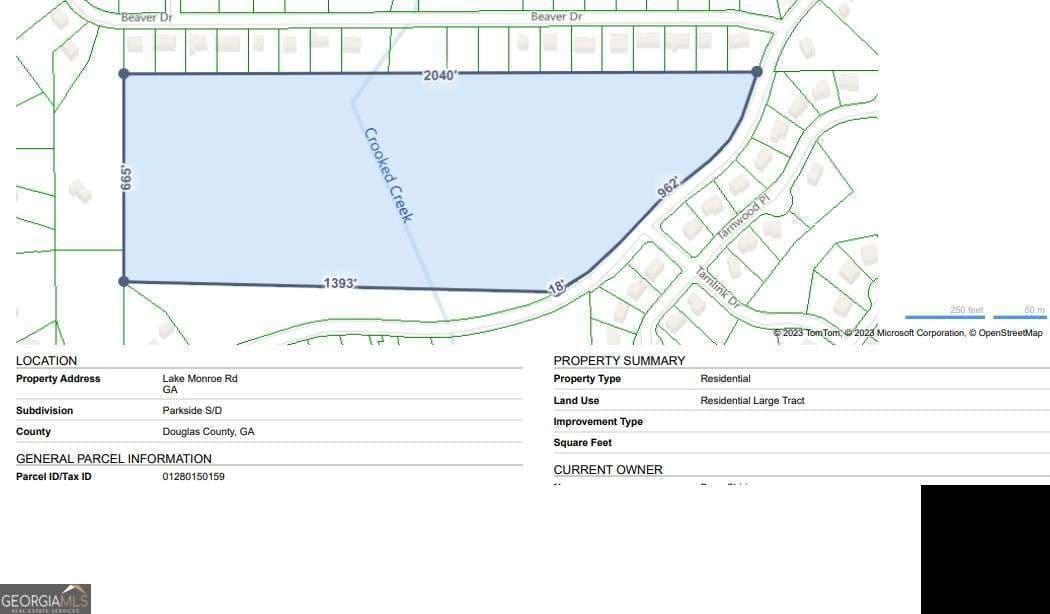 Parkside S/D · 0 Lake Monroe Road, Douglasville GA 30135