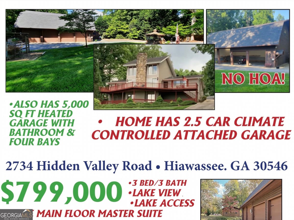 HIDDEN VALLEY · 2734 Hidden Valley Road, Hiawassee GA 30546