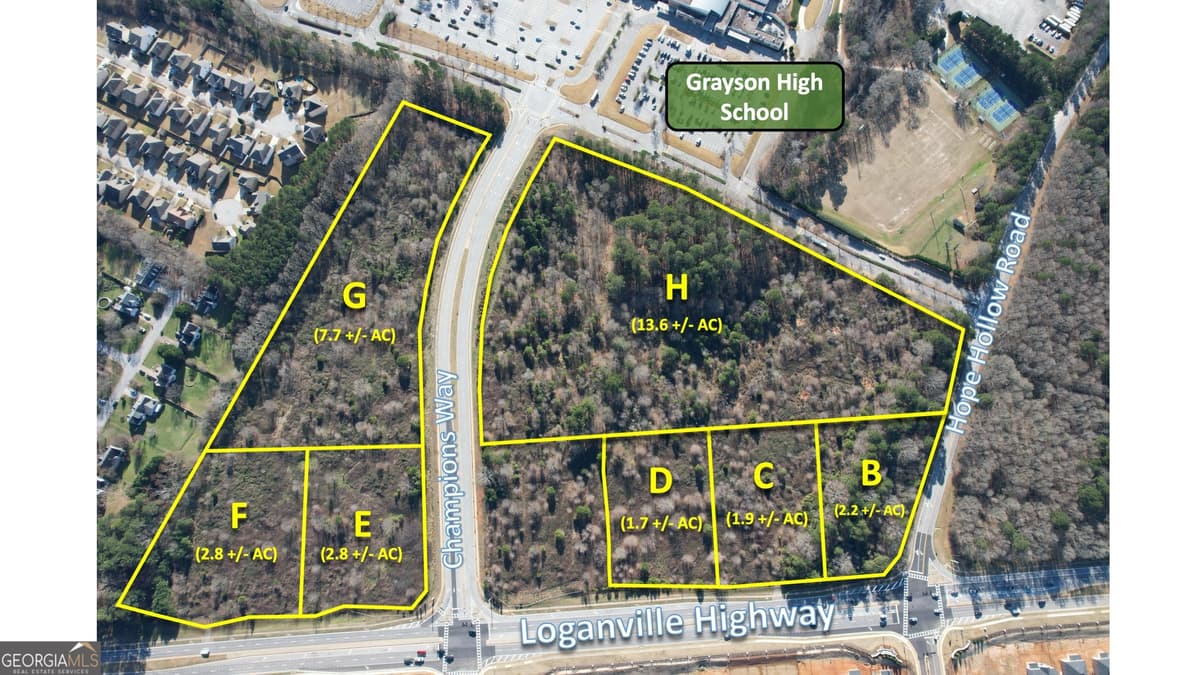 0 Loganville Highway LOT B, Loganville GA 30052