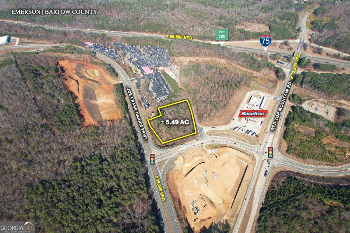 0 Joe Frank Harris Pkwy & Red Top Mountain Road, Emerson GA 30137