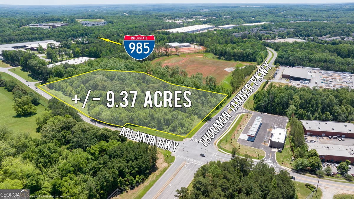 Commercial Land · 4611 Thurmon Tanner Road, Flowery Branch GA 30542