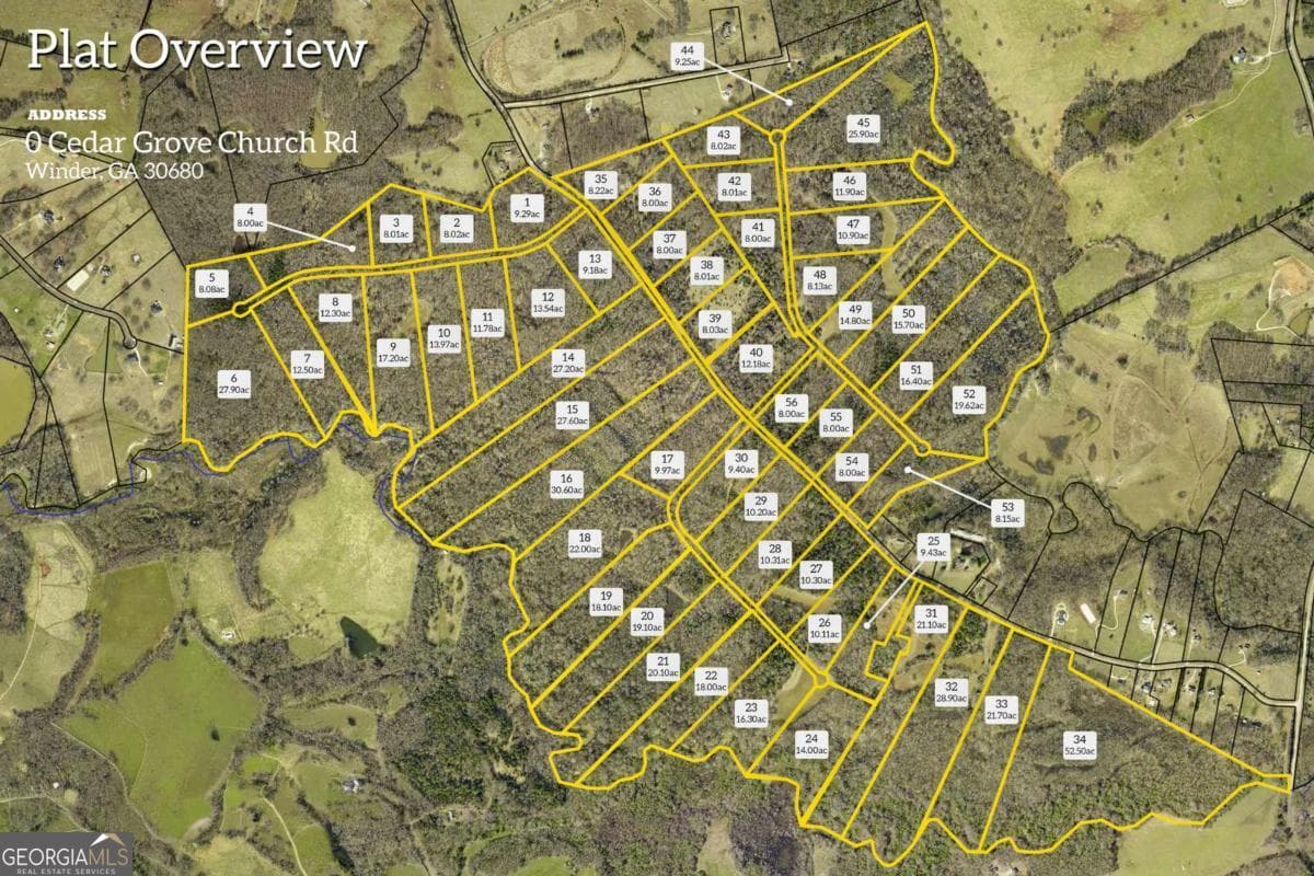 Two Rivers Estates · 0 Cedar Grove Church Rd. Lot 34, Winder GA 30680