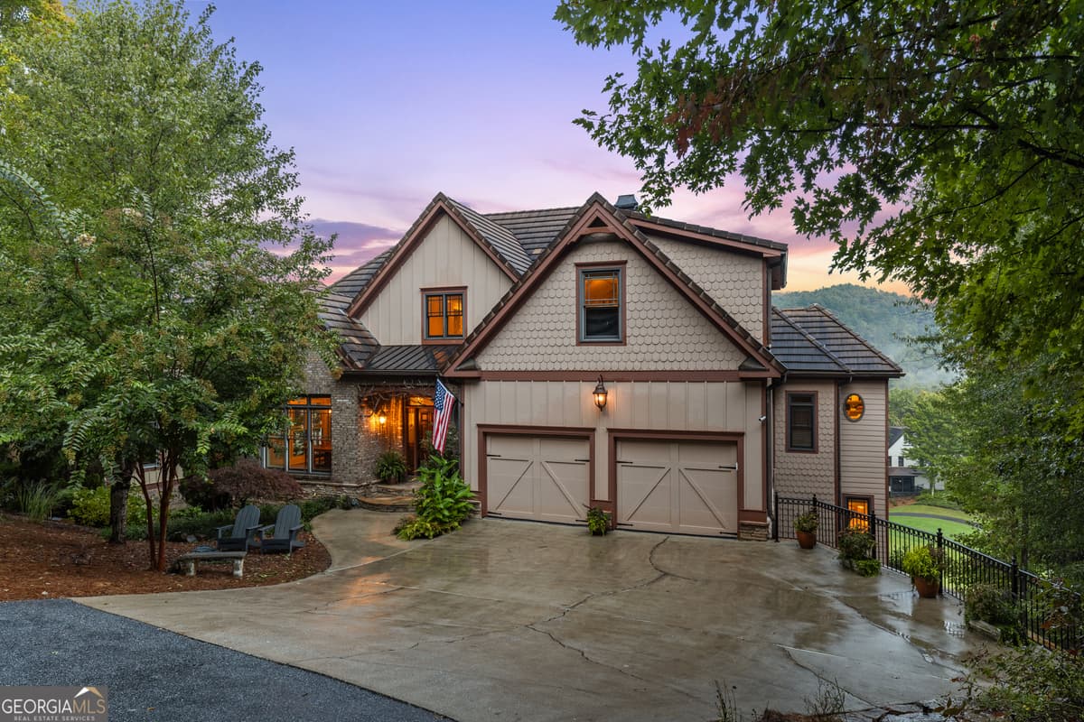 Waterfall at Lake Burton · 96 Fair View Drive, Clayton GA 30525