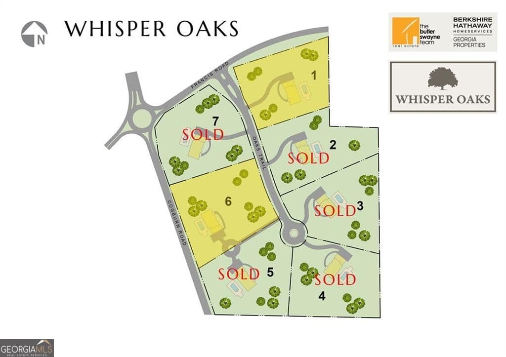 Whisper Oaks · 750 Oaks Trail W # 6, Milton GA 30004