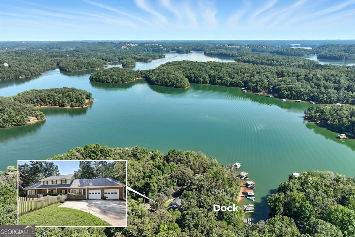 Lake Lanier- Private Dock · 504 Sams Road, Dawsonville GA 30534