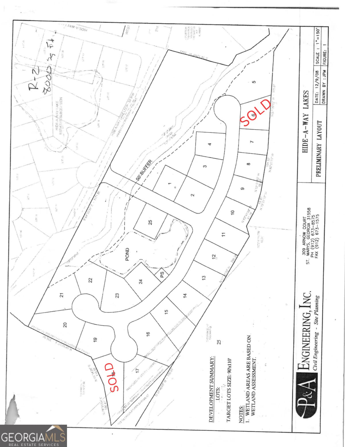 20 Acres Kingsland, West of Hwy 17, Kingsland GA 31548