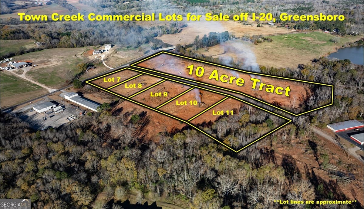 10 ACRES Town Creek Boulevard, Greensboro GA 30642