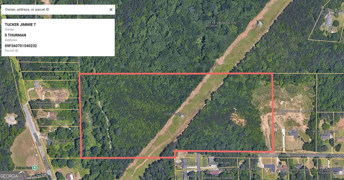 0 Thurman Drive, South Fulton GA 30349