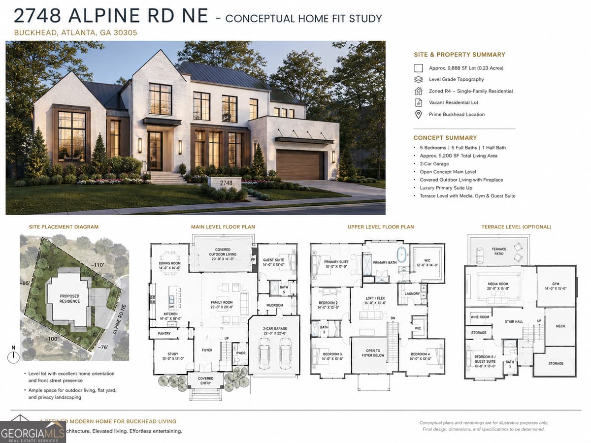 Buckhead/Garden Hills · 2748 Alpine Road NE, Atlanta GA 30305